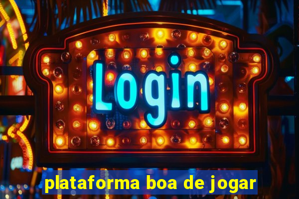 plataforma boa de jogar